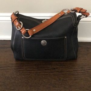 Coach leather bag